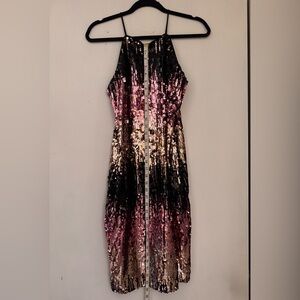 VENUS Elegant Black Dress